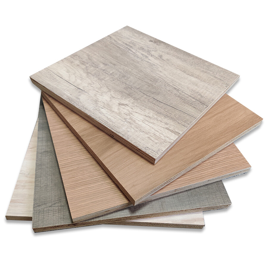 plywood with melamine finish