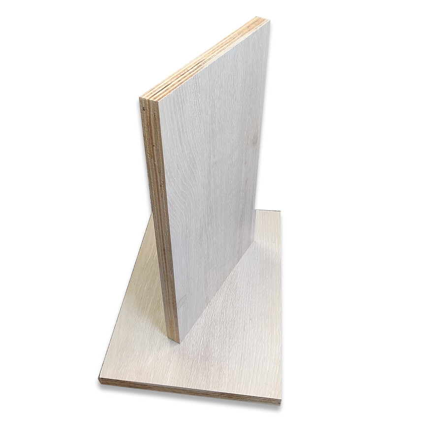 plywood with melamine finish