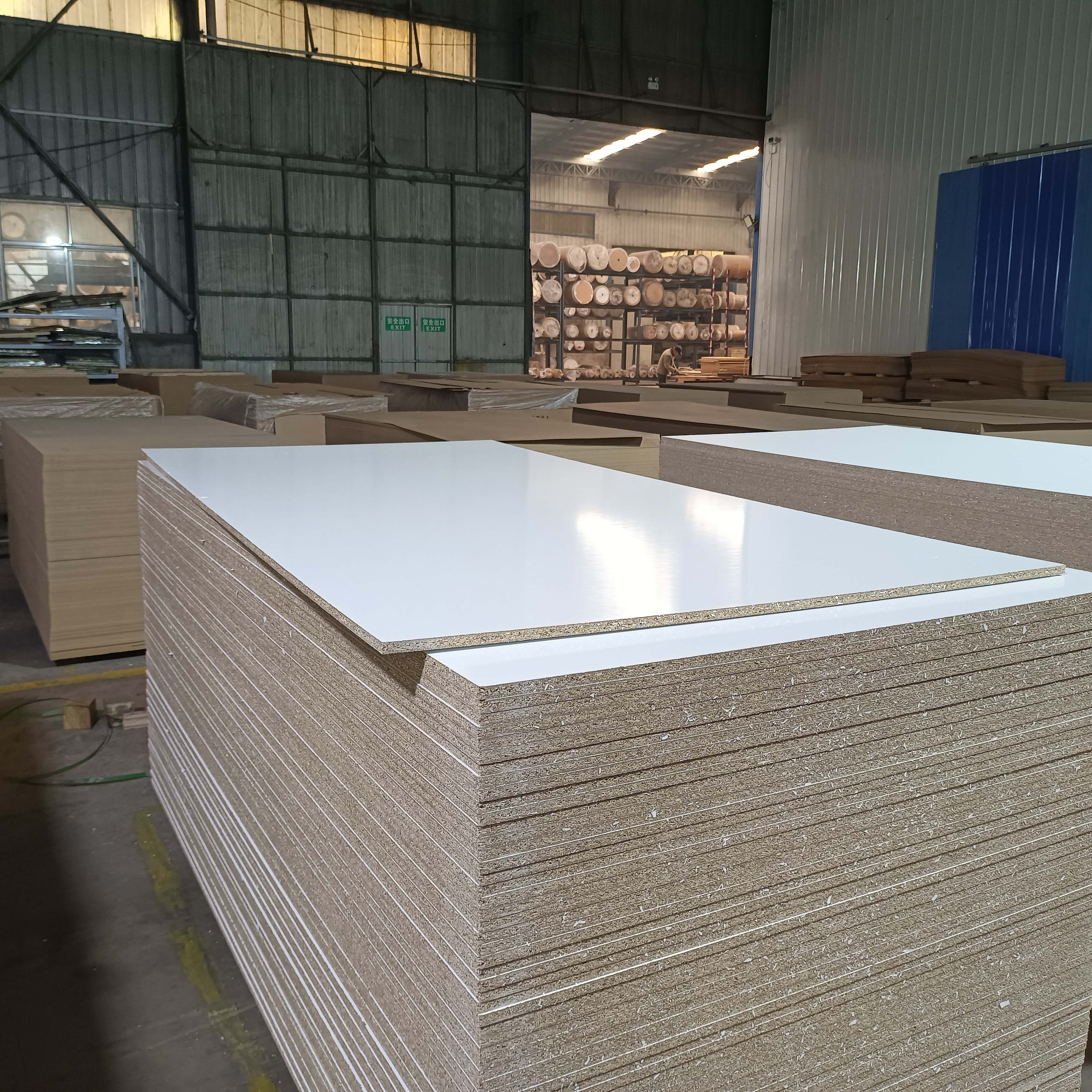 wood grain melamine particle board