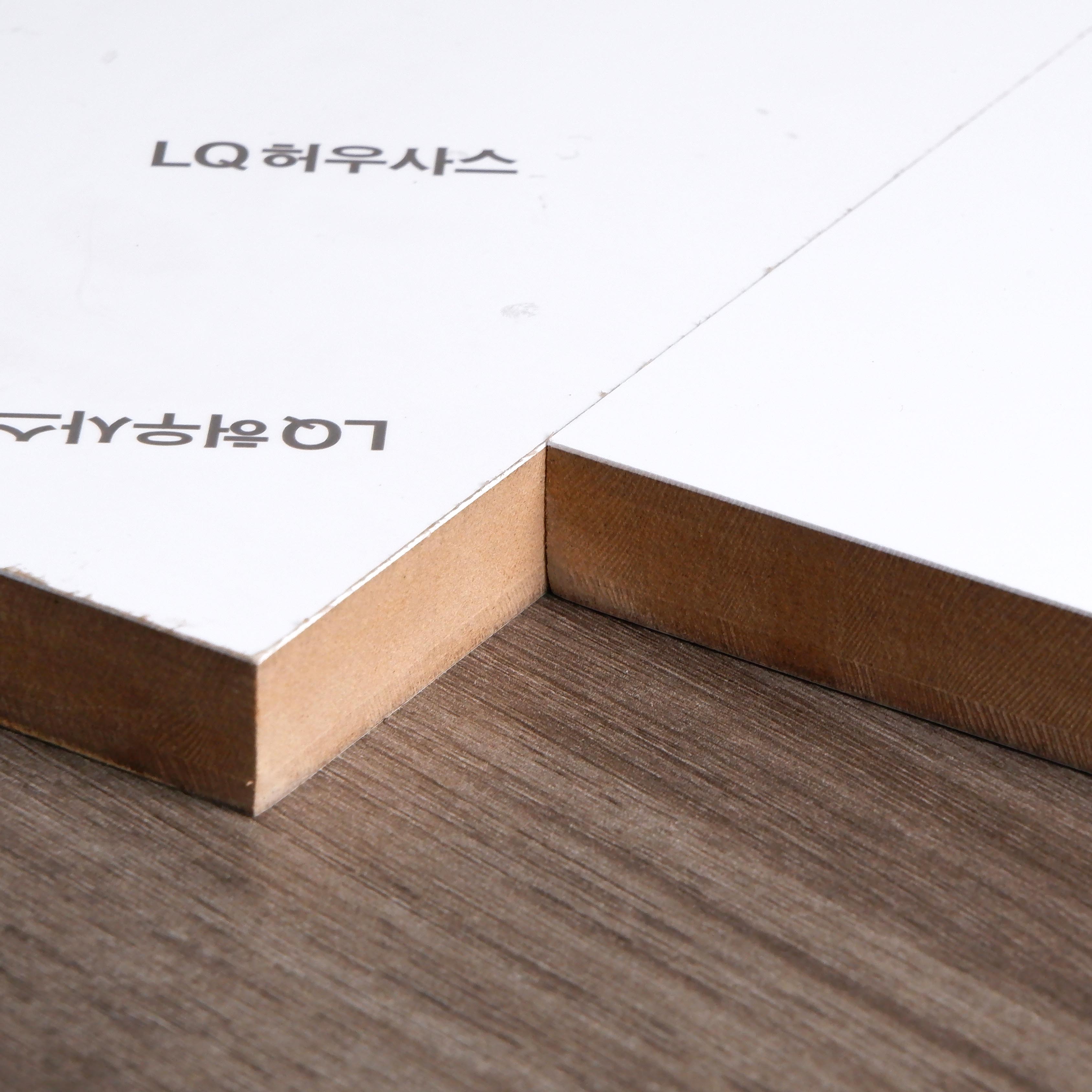 gloss white pet mdf panels