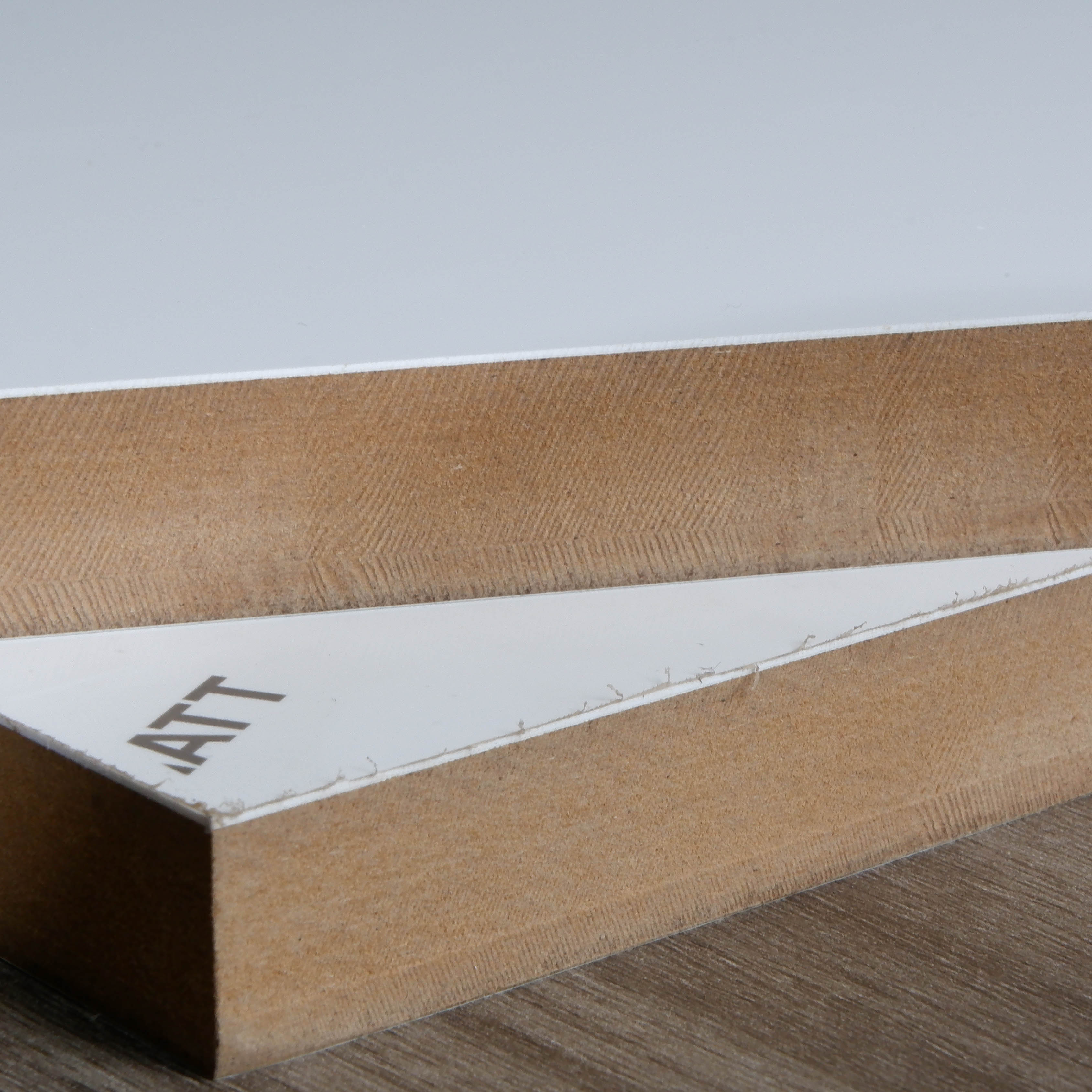 matt laminated mdf board