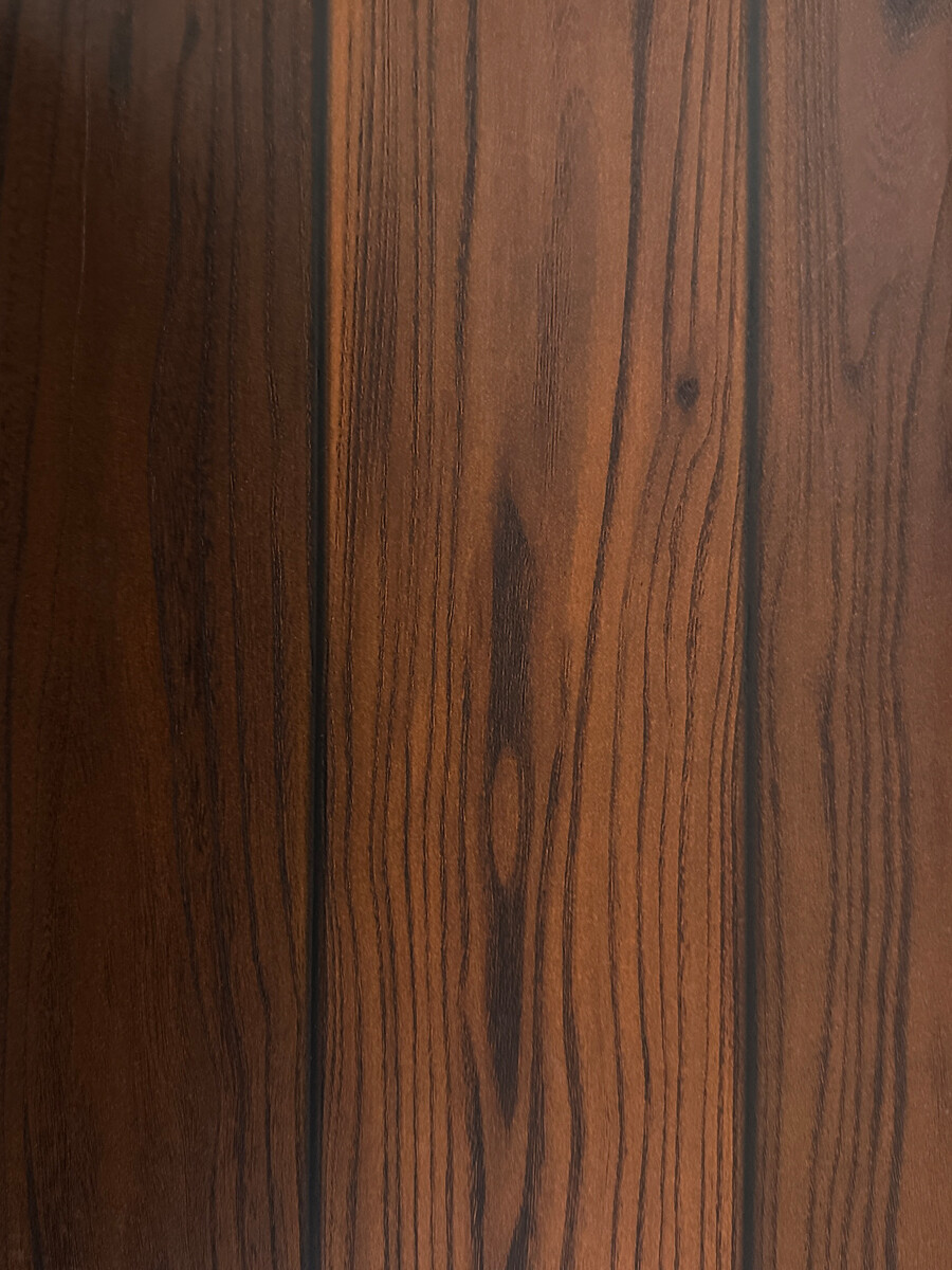 synchronized texture melamine wood