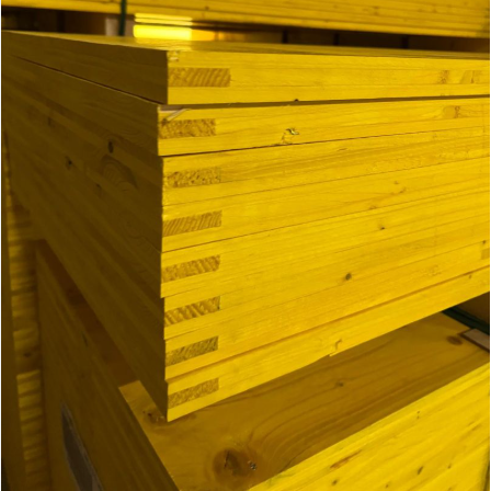 3-Ply yellow shuttering panels