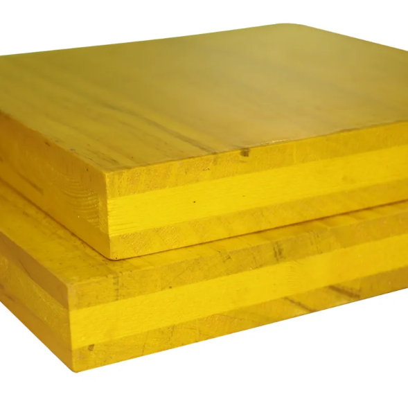 YELLOW SHUTTERING PLYWOOD FORMWORK