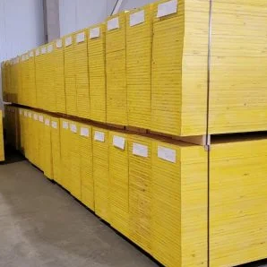3 Ply Yellow Shuttering Plywood Panel for Concrete Formwork