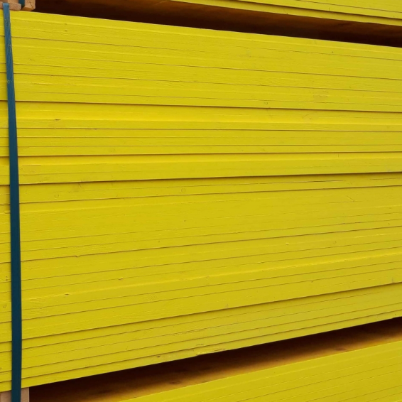 3 Ply Yellow Shuttering Plywood Panel for Concrete Formwork
