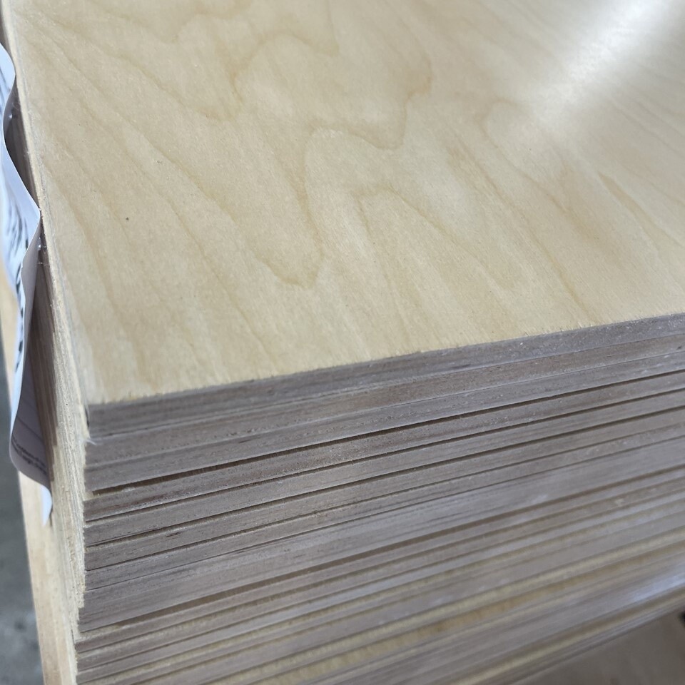 UV birch plywood