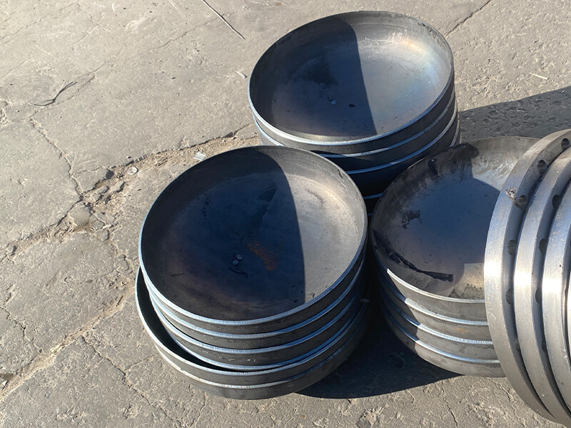 Welded Carbon Steel Pipe Cap for Pressure Line DN150