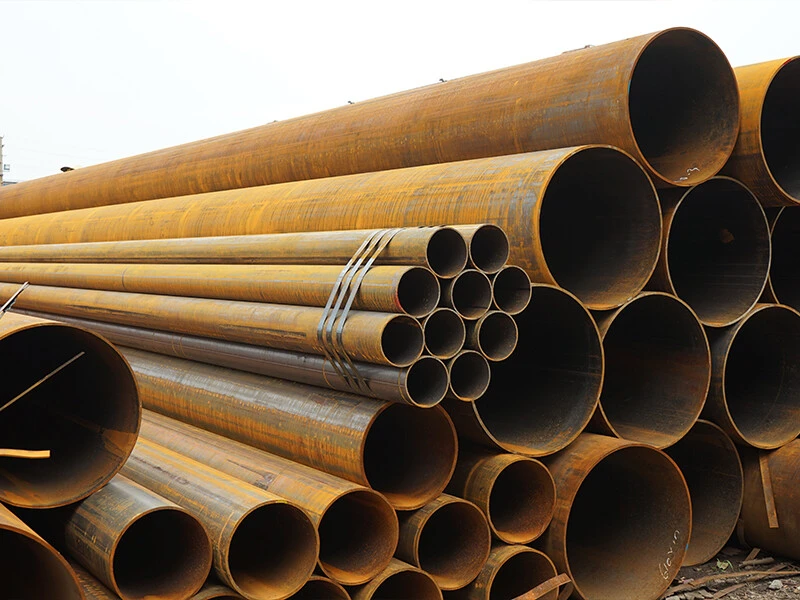 Best Price Top Quality Longitudinal Welded Pipe Black Carbon Steel Welded Round Steel Pipe
