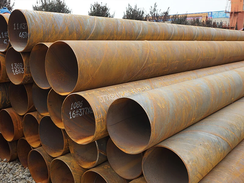 Best Price Customized  A36 800m Welded square /round Tube Carbon Steel Thin Welded Spiral Pipe 