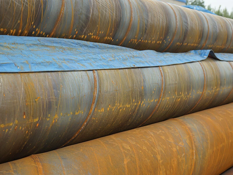 API 5L X42 X52 X56 X60 Steel Pipe SSAW Welded Spiral Steel Pipe Used for Water Well Casing Pipe