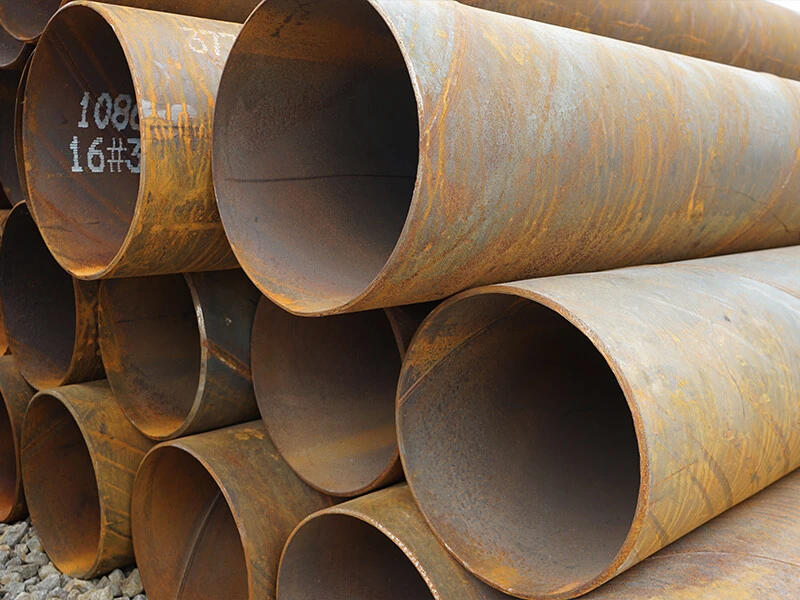 API 5L X42 X52 X56 X60 Steel Pipe SSAW Welded Spiral Steel Pipe Used for Water Well Casing Pipe