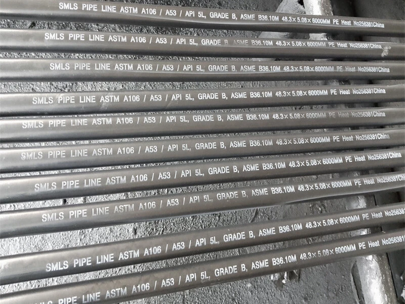 Factory Price Seamless Pipe API 5L Grade B X65 PSL1 Black Iron Carbon Steel Pipe for Oil and Gas