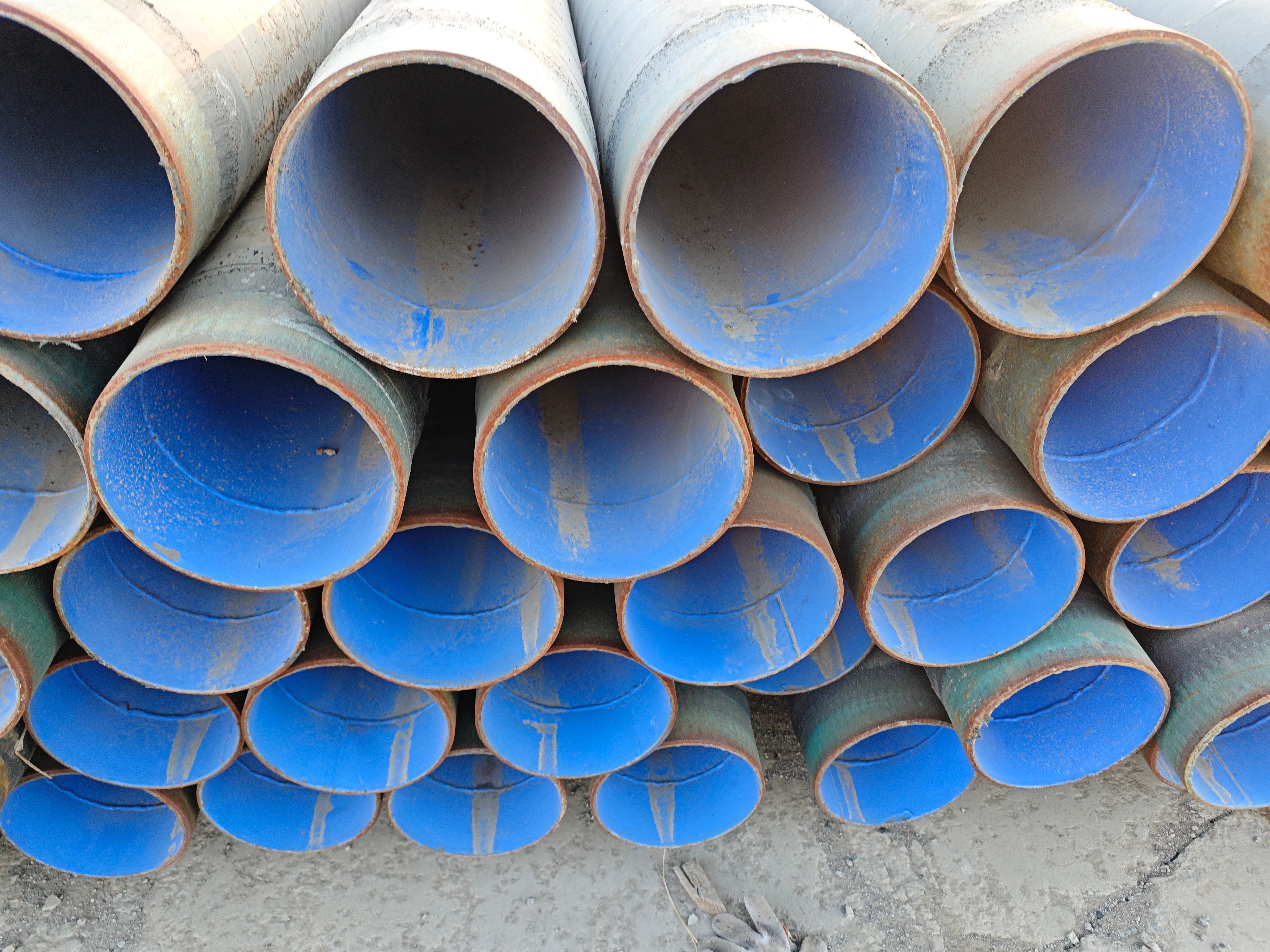 Round Insulated and Anti-Corrosion Mild Steel Pipe 3PE 2PE 3PP Q235 API 5L Carbon Seamless Steel Pipe Supplier 3PE Coated Tube