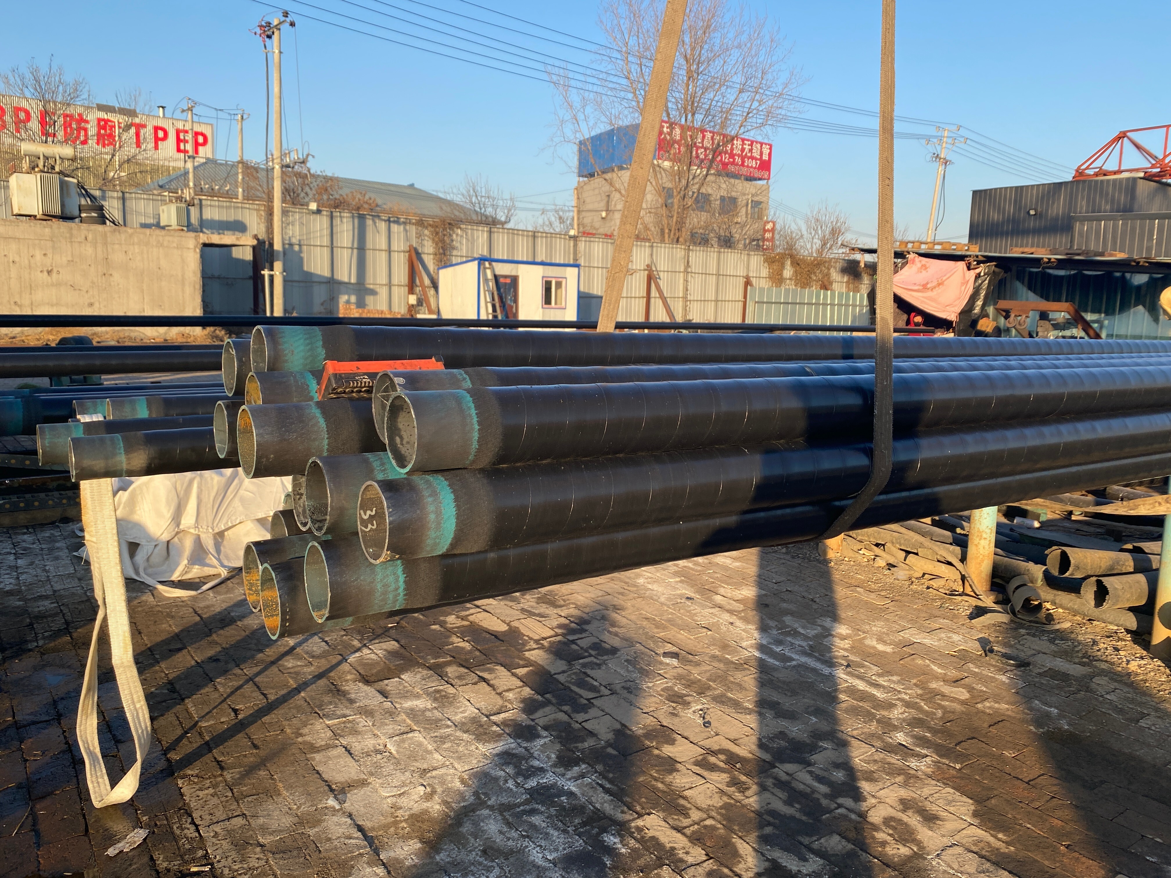 API Certified A36 SAW Steel Pipe Galvanized 3PE Tube for Petro Gas & Drinking Water Underground 6m Length Anticorrosion Section