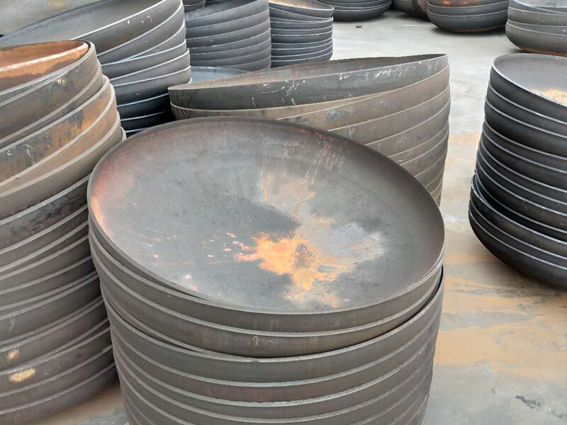 Pipe End Cap Fitting Black Painted SCH160 DN65