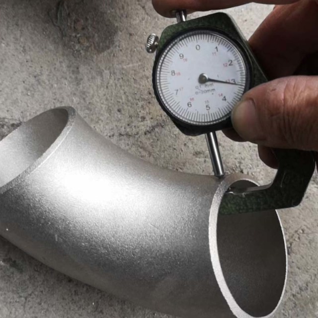 Stainless steel elbow