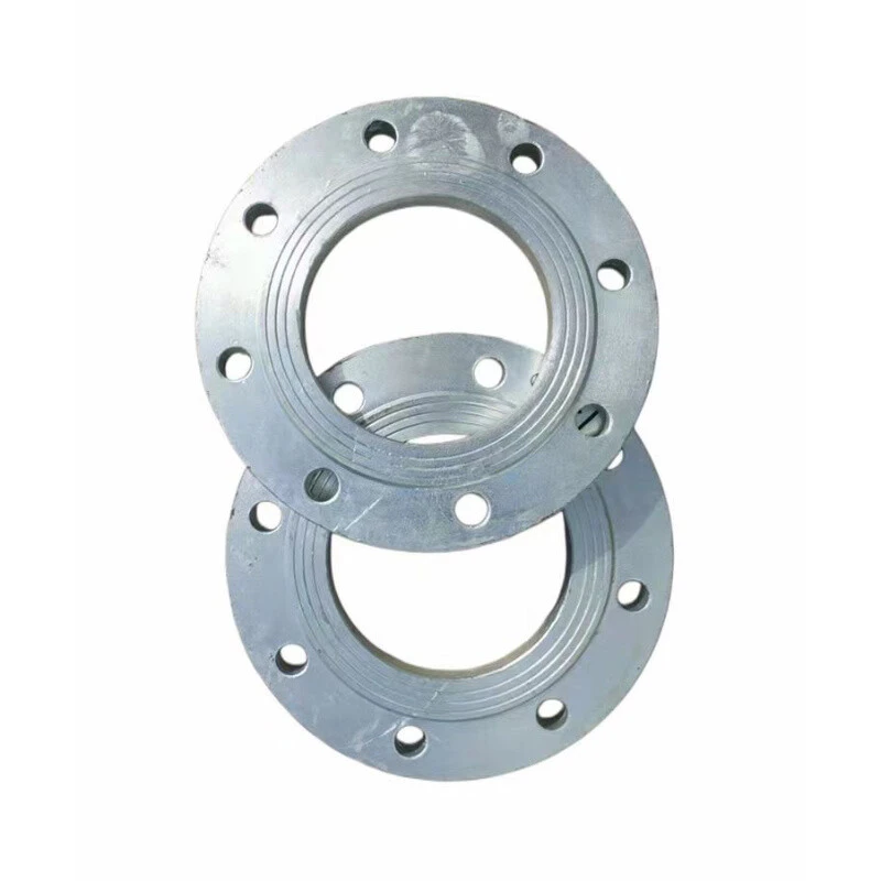 Flat welding flange