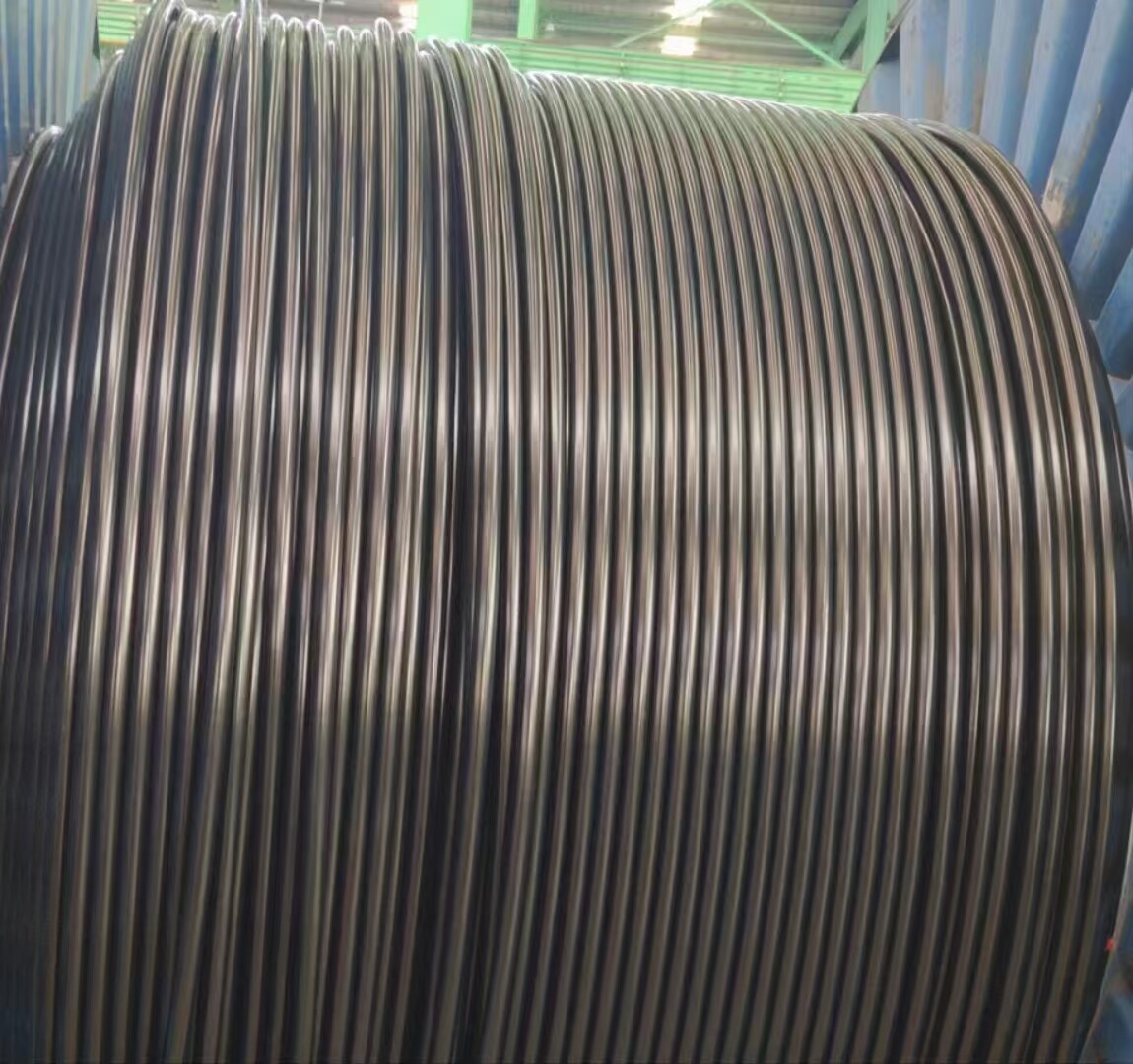 Stainless steel coil tubing