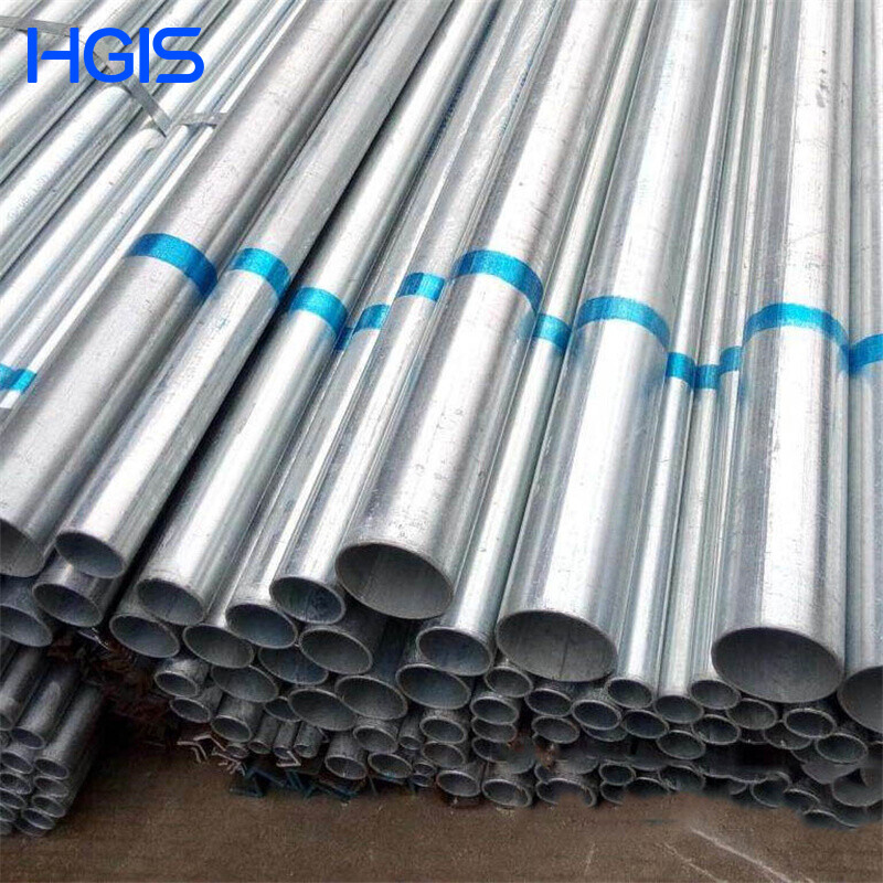  ST37-2 Galvanized Steel Round Pipe