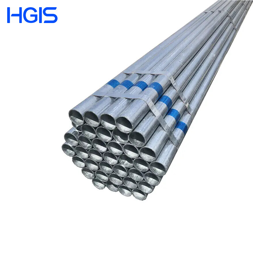  ST37-2 Galvanized Steel Round Pipe