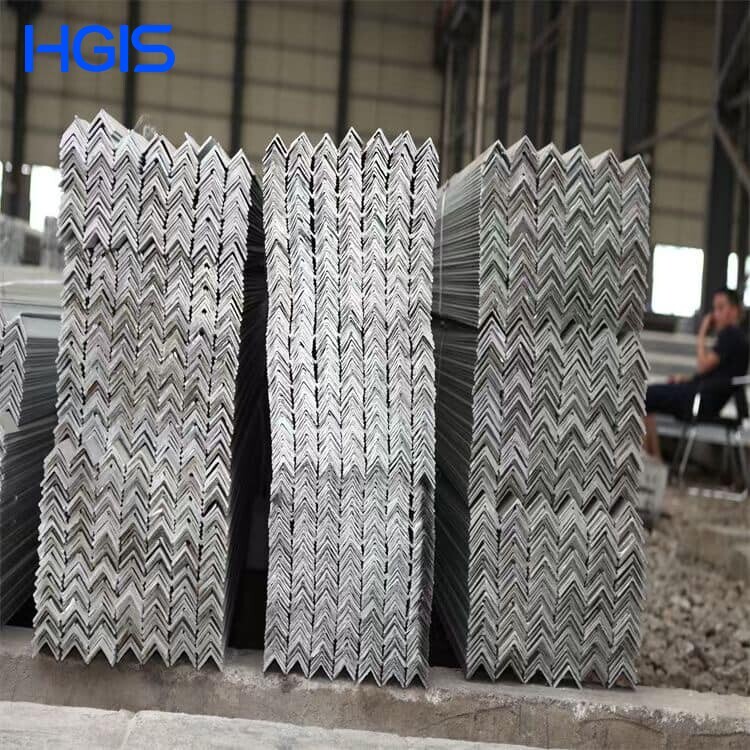 Dx51D Galvanized steel angle