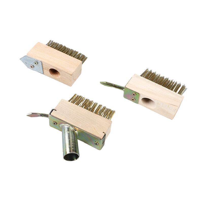 Garden wire weeding brushes, extra hard copper-plated wire brushes, long-handled solid wood weeding brushes, ground seam brushes, and a variety of specifications are ordered on demand