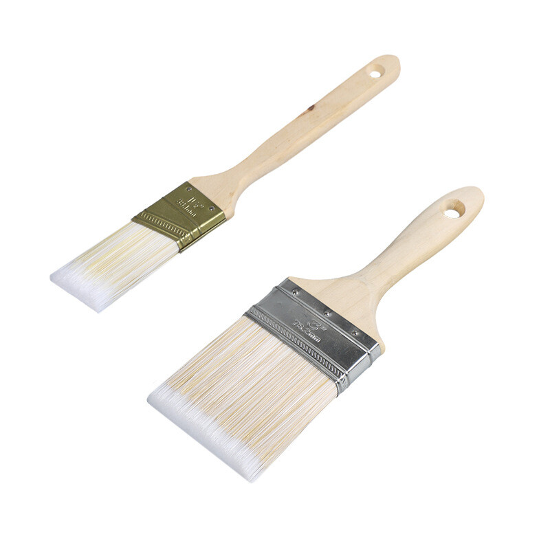 Soft brush wooden handle paint brush wholesale barbecue brush 30 years of factory production process skilled wool brush baking brush