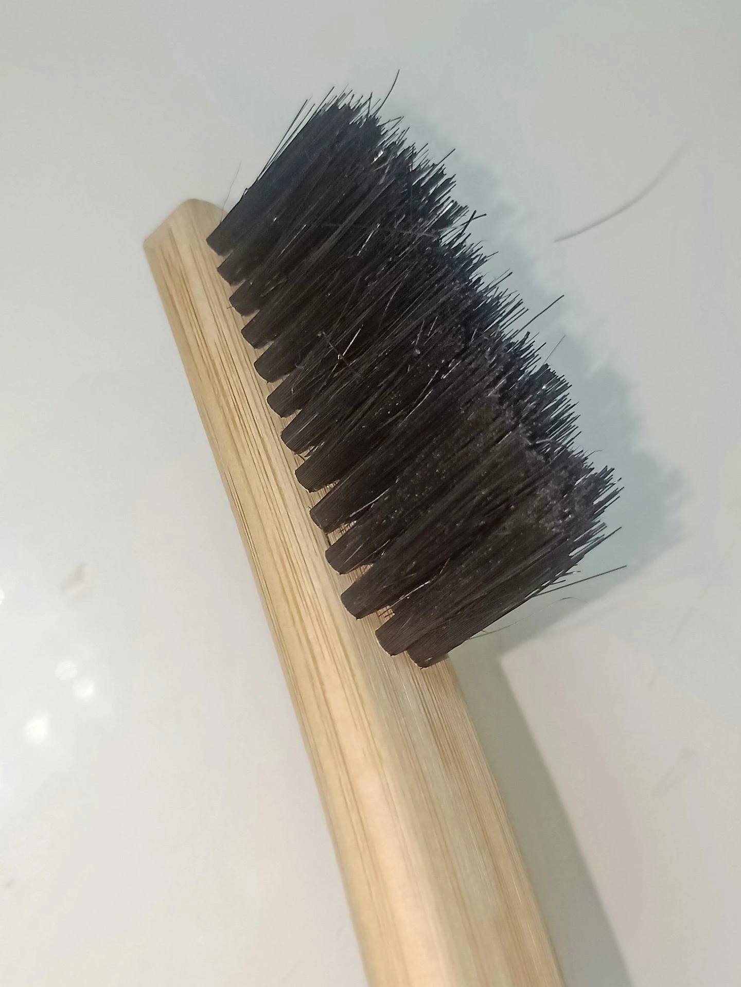 Bristle bamboo brush cleaning and polishing brush, wooden handle play brush, wheel brush