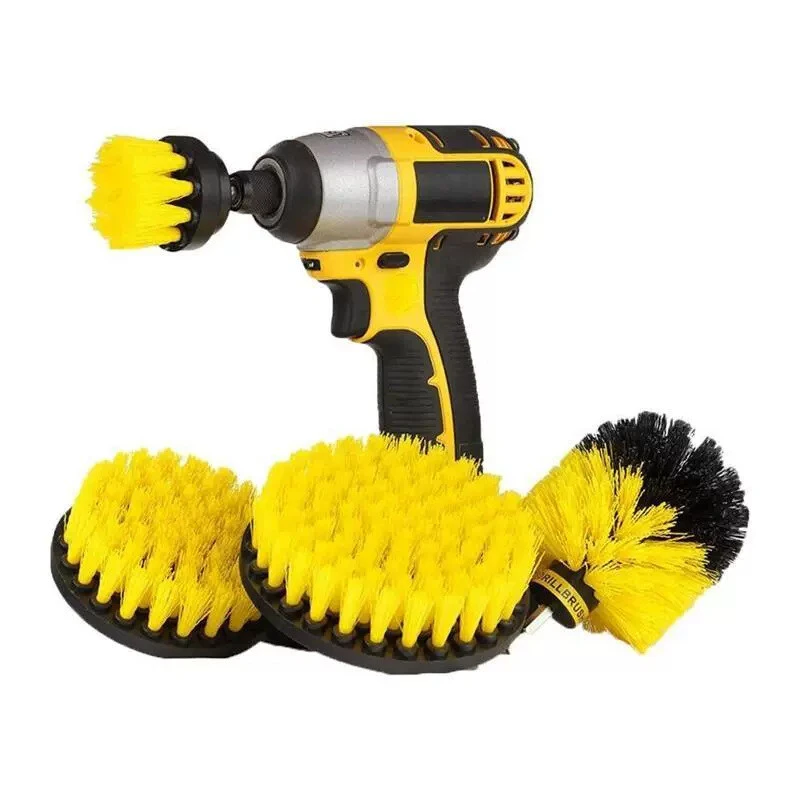 Cross-border hot-selling electric drill brush plastic electric drill cleaning brush household tool brush