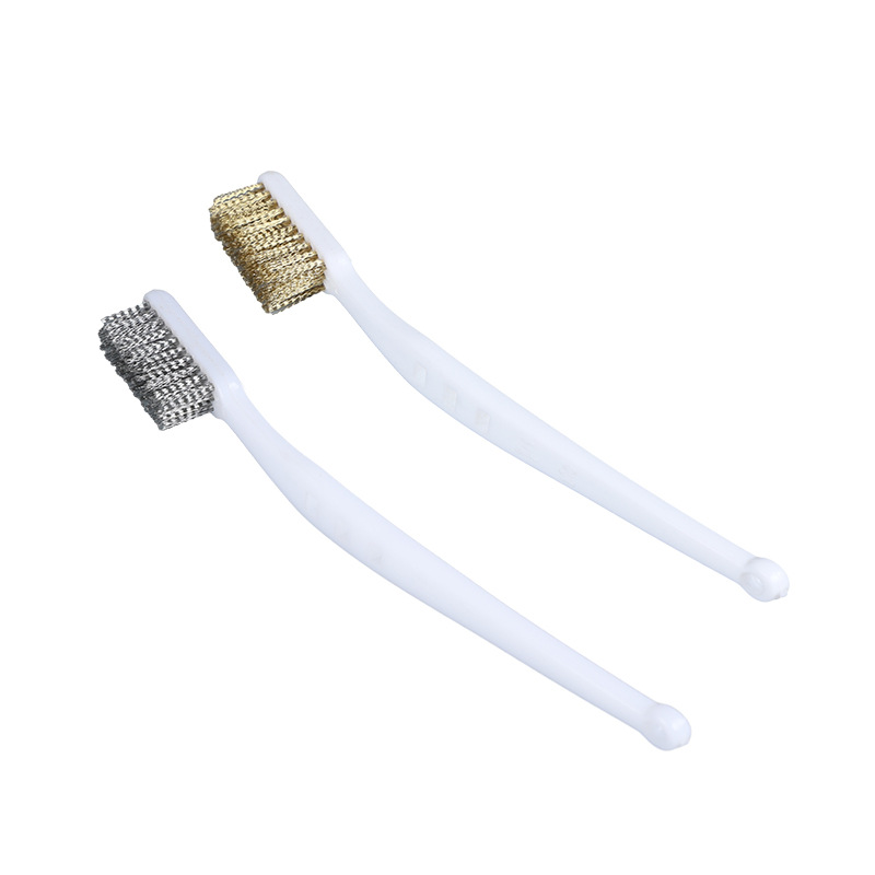 Seafood brush crayfish oyster shellfish cleaning brush stainless steel brush wire copper wire brush kitchen corner gap cleaning Seafood brush crayfish oyster shellfish cleaning brush stainless steel brush wire copper wire brush kitchen corner gap cleaning