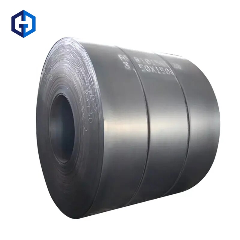 Hot Rolled/Cold Rolled ASTM A36 Q235B Q345b Black Carbon Steel plate/sheet Low Carbon Steel Coil for construction