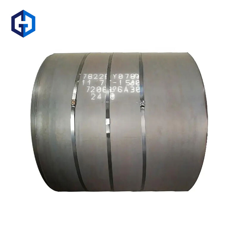 JIS 45# A36 Ss400 Q235 Q345 Q355 4340 4130 HRC Medium Hot Cold Rolled Carbon Steel Coil