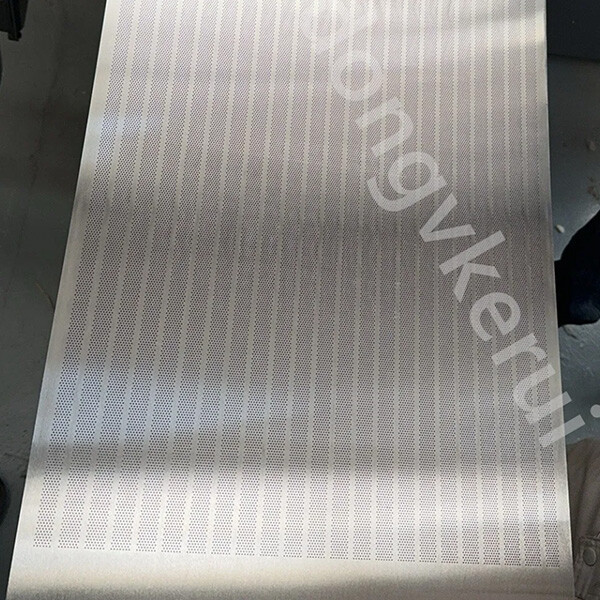 Perforated Plate for Pulp