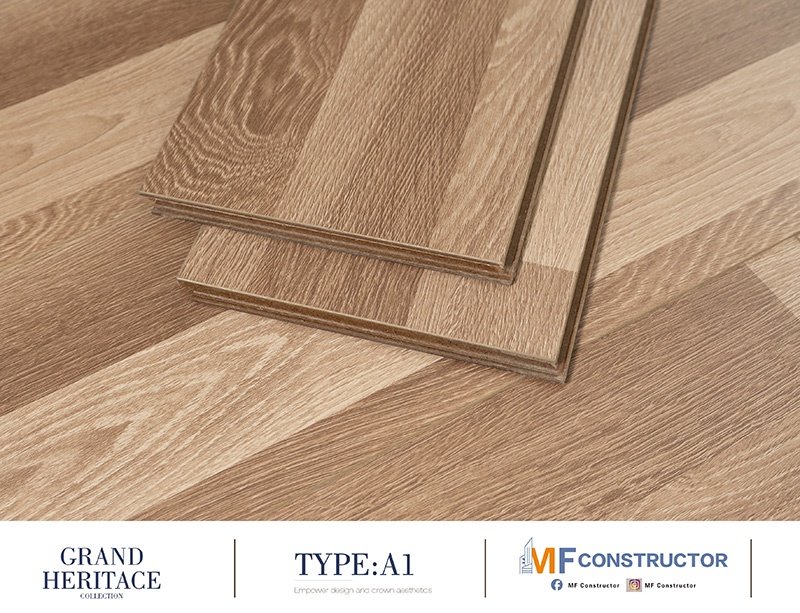 Deep-relief wooden floor