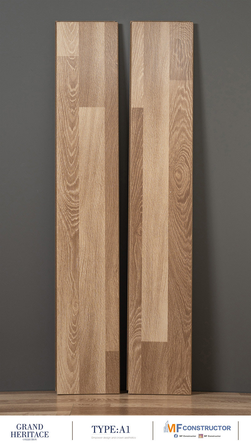 Deep-relief wooden floor