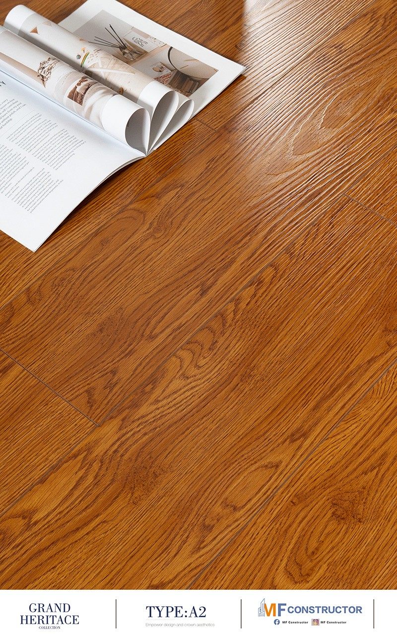 Deep-relief wooden floor