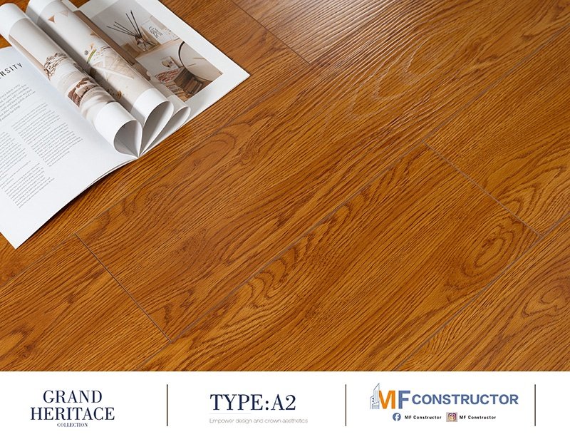 Deep-relief wooden floor