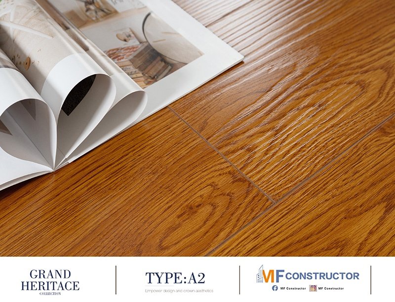 Deep-relief wooden floor