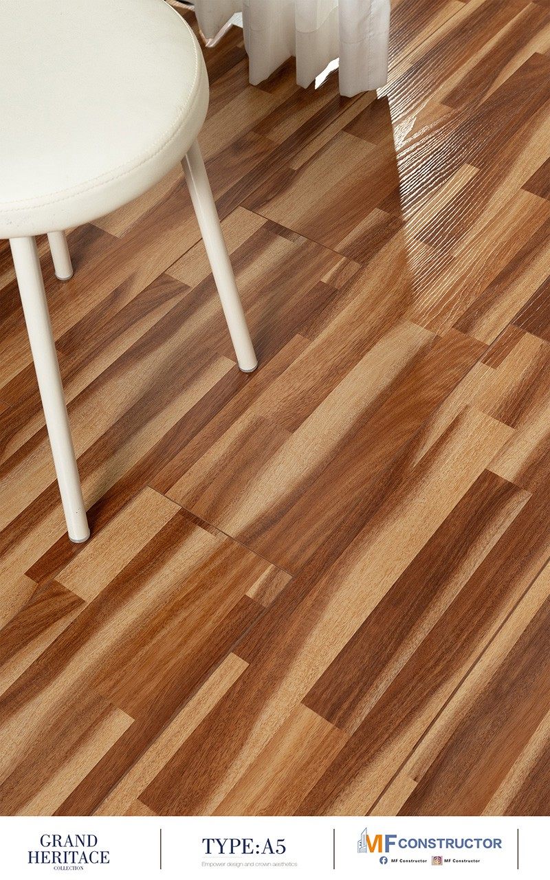 Deep-relief wooden floor