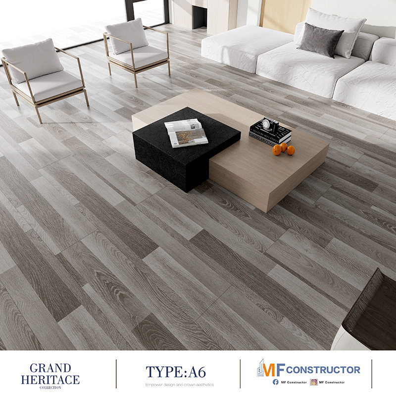 Deep-relief wooden floor