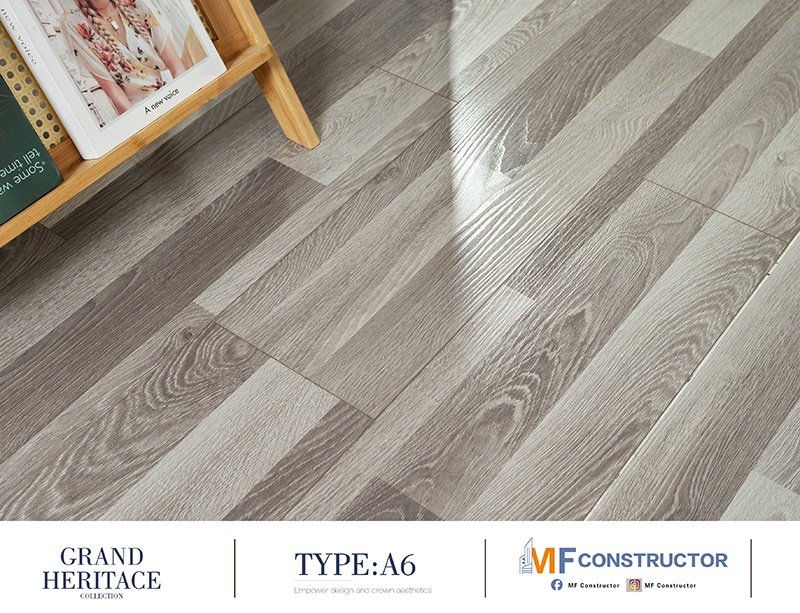 Deep-relief wooden floor