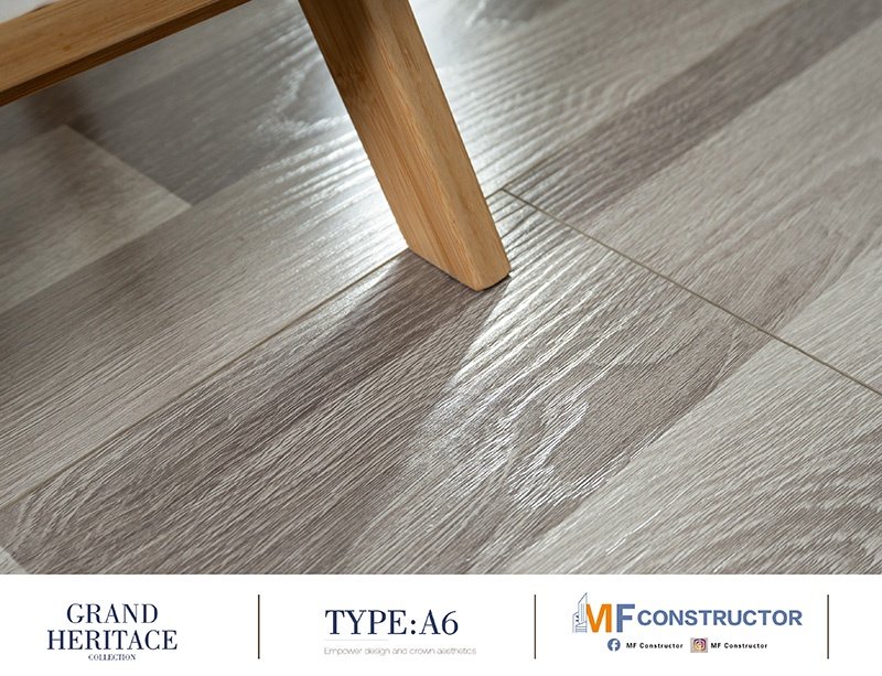 Deep-relief wooden floor