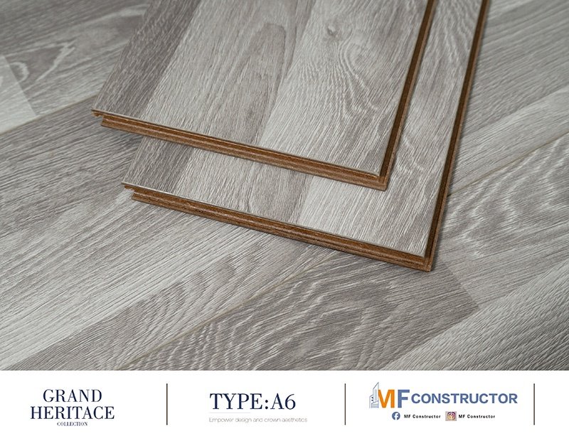 Deep-relief wooden floor