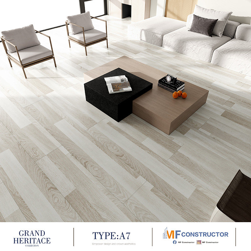 Deep-relief wooden floor