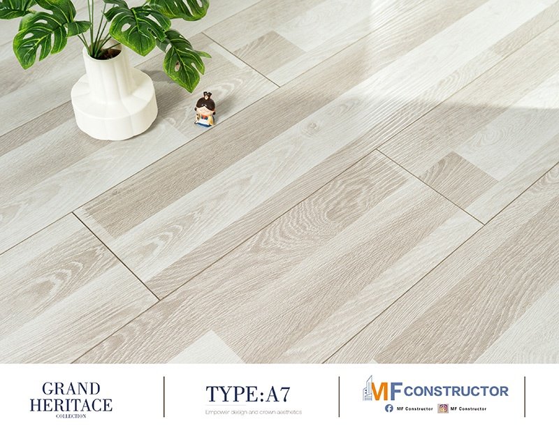 Deep-relief wooden floor