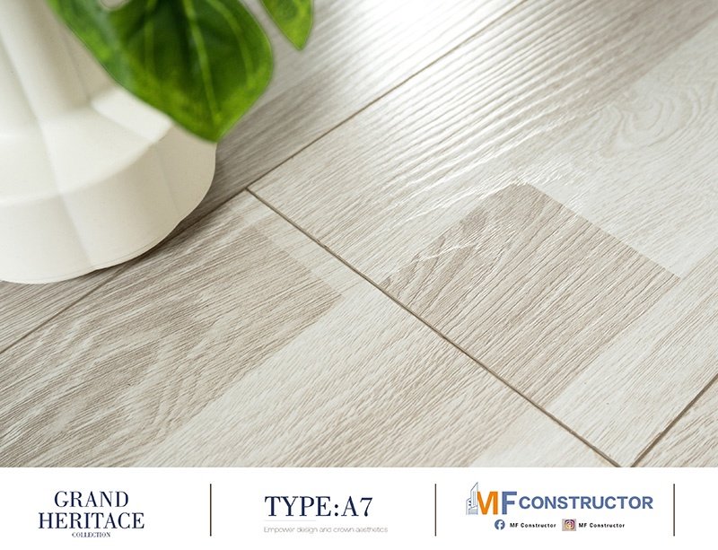 Deep-relief wooden floor