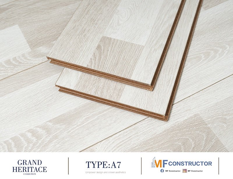 Deep-relief wooden floor