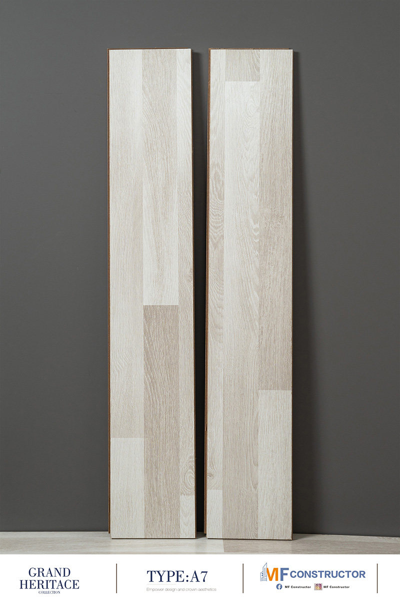 Deep-relief wooden floor