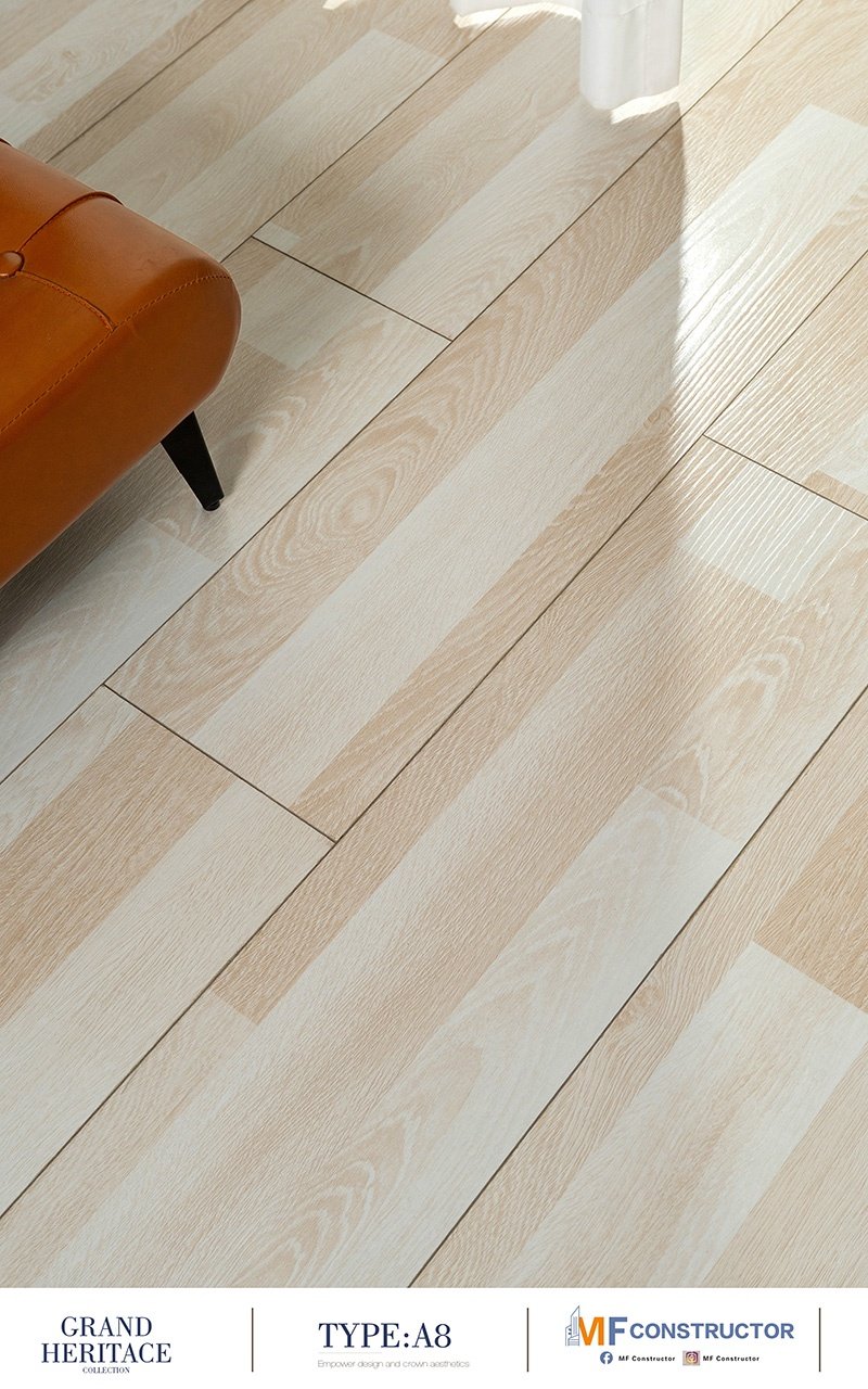 Deep-relief wooden floor